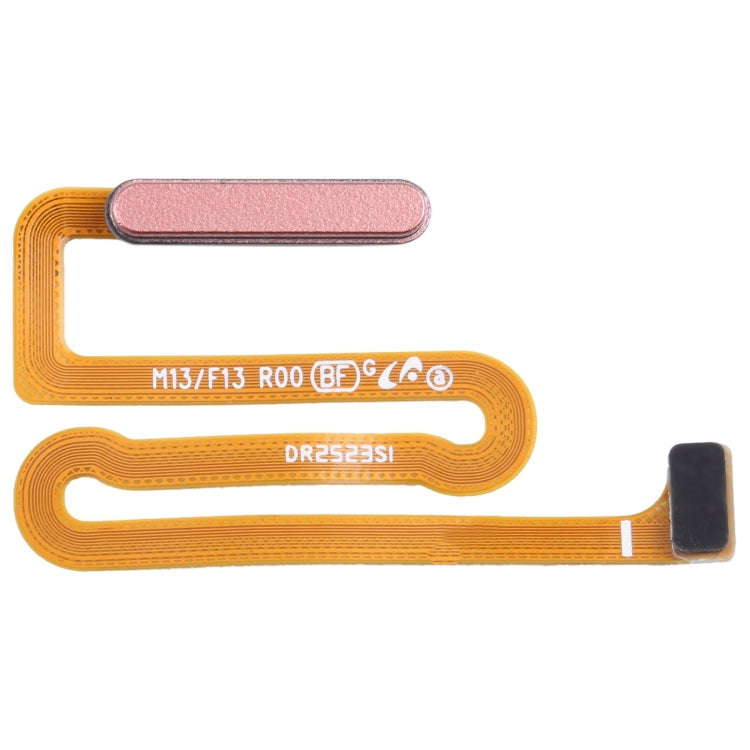 For Samsung Galaxy M13 SM-M135F Original Fingerprint Sensor Flex Cable (Orange)