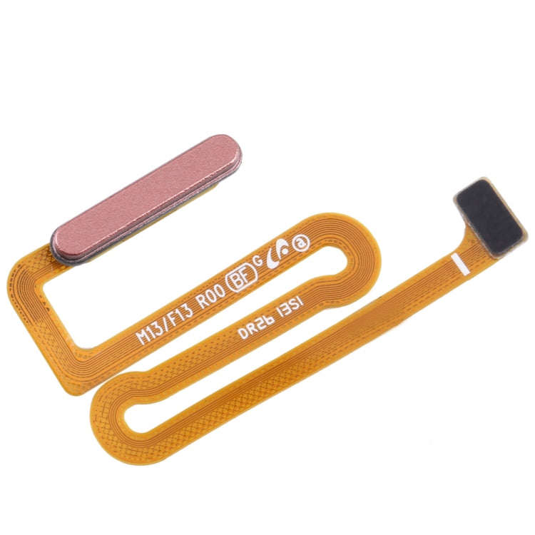 For Samsung Galaxy M13 SM-M135F Original Fingerprint Sensor Flex Cable (Orange)