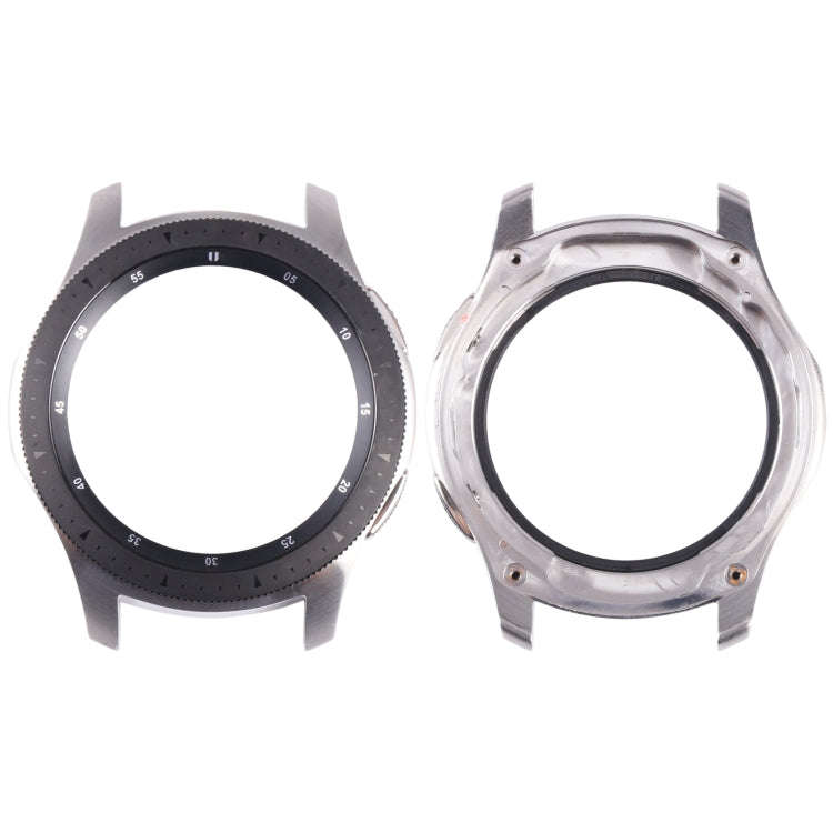 Original LCD Screen Frame Bezel Plate For Samsung Galaxy Watch 46mm SM-R800 (Silver)
