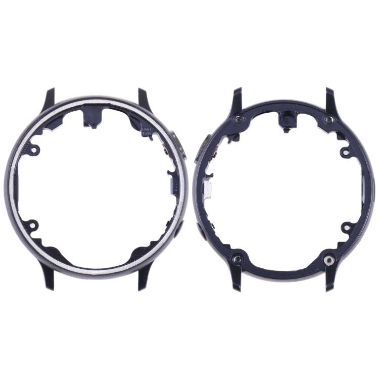 Aluminum Material LCD Screen Frame Bezel Plate For Samsung Galaxy Watch Active2 44mm SM-R820 (Black)