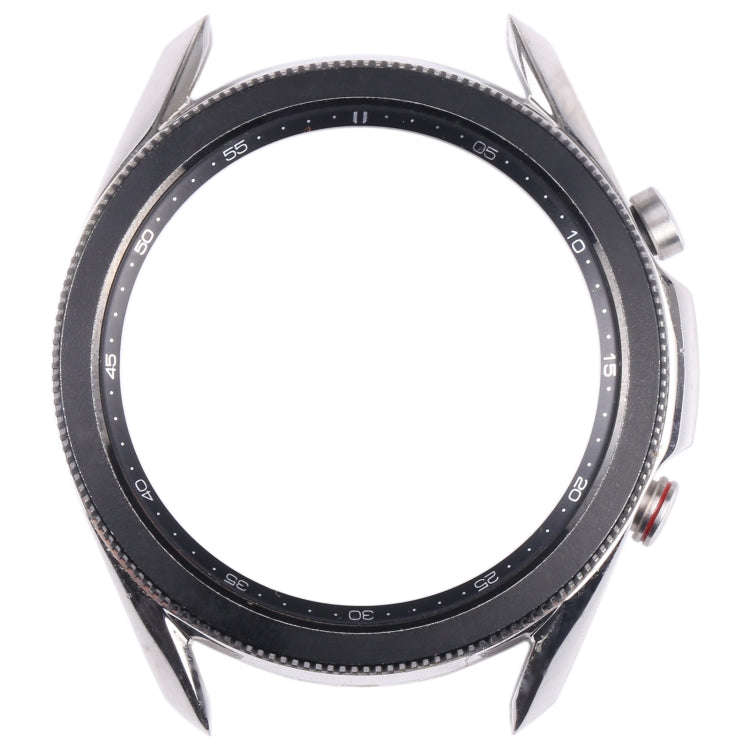 Original LCD Screen Frame Bezel Plate For Samsung Galaxy Watch 3 45mm SM-R840 (Silver)