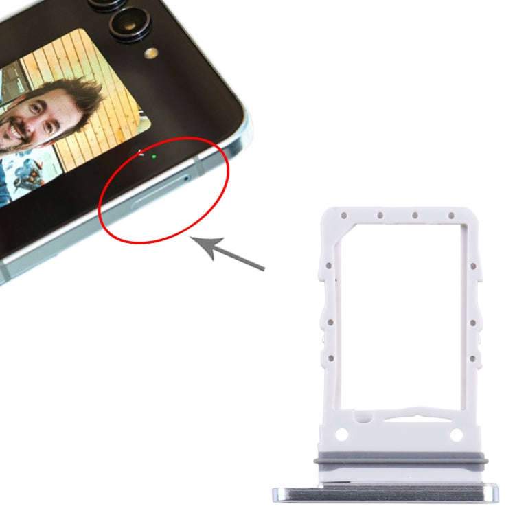 For Samsung Galaxy Z Flip5 SM-F731 Original SIM Card Tray (Green)