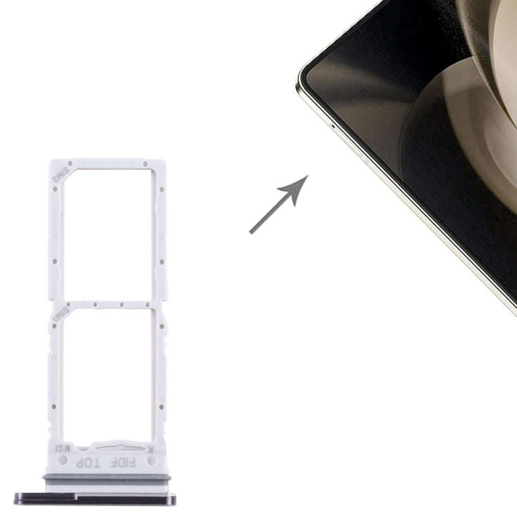 For Samsung Galaxy Z Fold5 SM-F946 Original SIM + SIM Card Tray (Black)