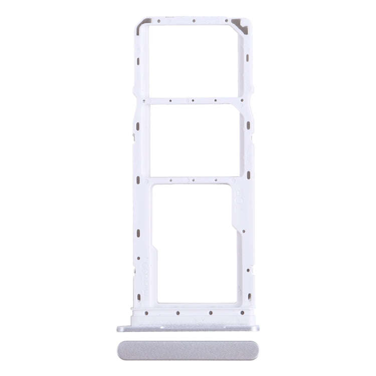For Samsung Galaxy A05 SM-A055 Original SIM + SIM Card Tray + Micro SD Card Tray (Silver)