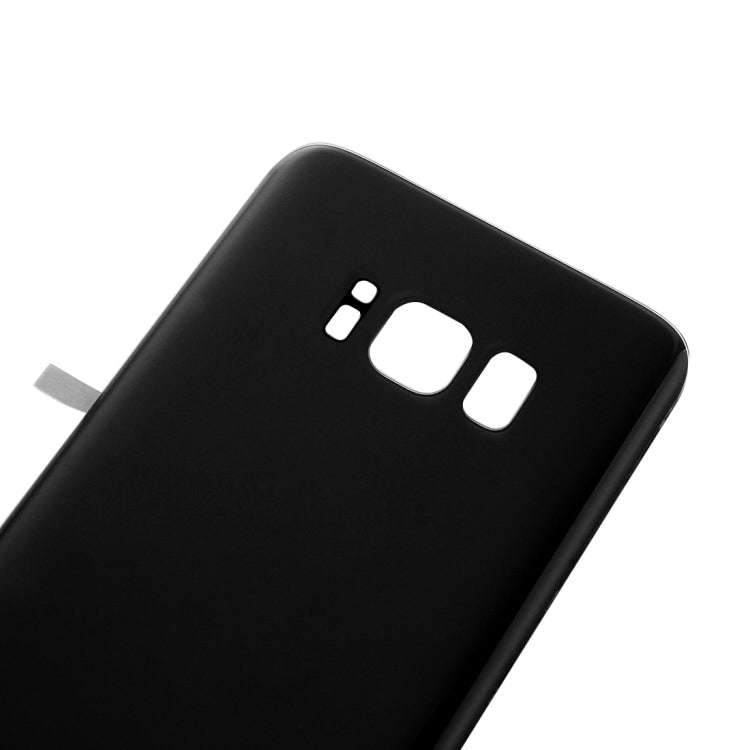 For Galaxy S8 Original Battery Back Cover (Midnight Black)