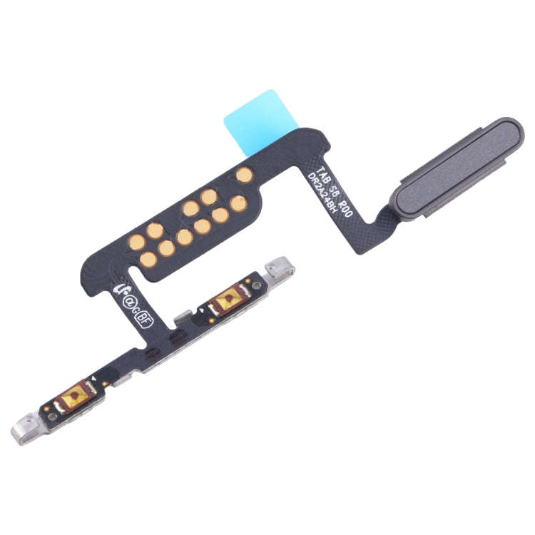 For Samsung Galaxy Tab S8 SM-X700 Original Fingerprint Sensor Flex Cable (Black)