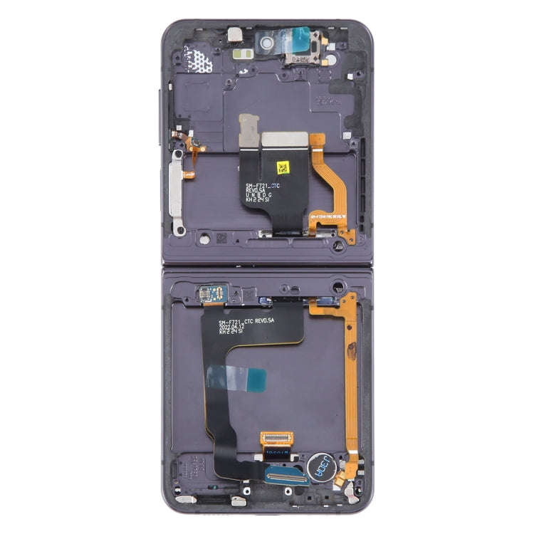 For Samsung Galaxy Z Flip4 SM-F721 Original LCD Screen Digitizer Full Assembly with Frame (Black)