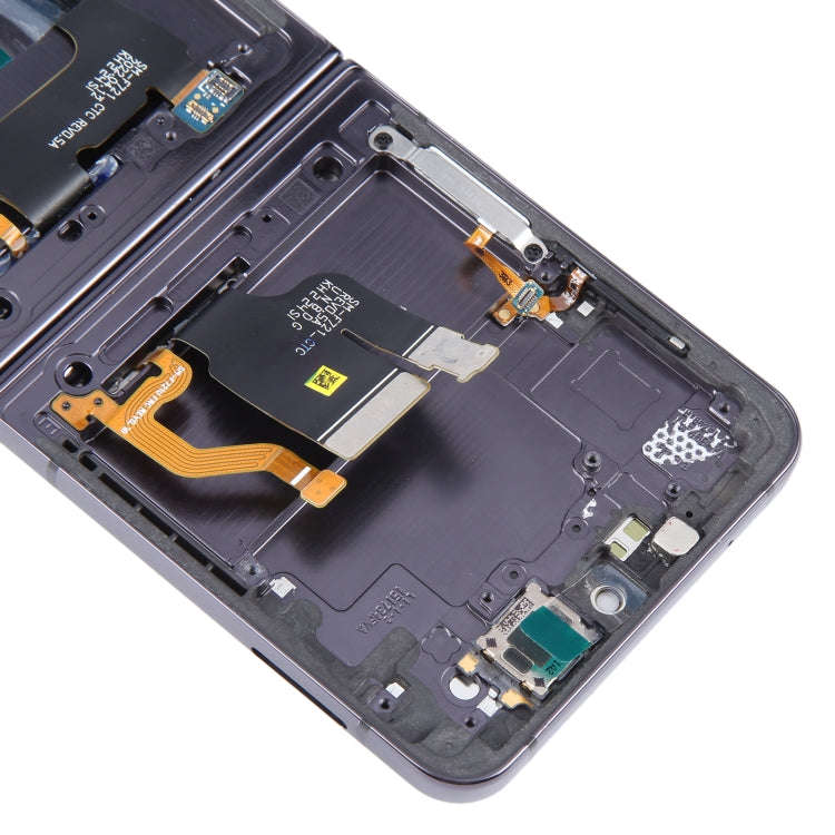 For Samsung Galaxy Z Flip4 SM-F721 Original LCD Screen Digitizer Full Assembly with Frame (Black)