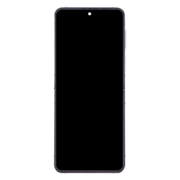 For Samsung Galaxy Z Flip4 SM-F721 Original LCD Screen Digitizer Full Assembly with Frame (Purple)