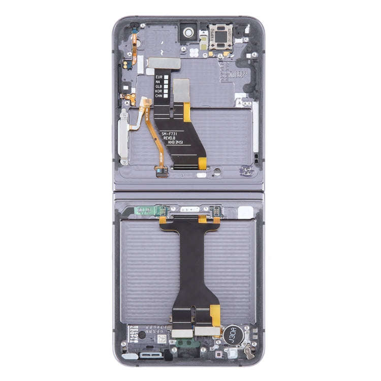 For Samsung Galaxy Z Flip5 SM-F731 Original LCD Screen Digitizer Full Assembly with Frame (Black)