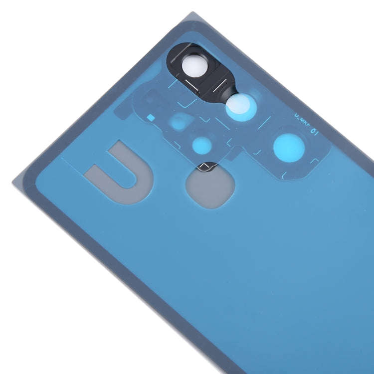 For Samsung Galaxy S24 Ultra SM-S928B OEM Battery Back Cover with Camera Lens Cover(Blue)