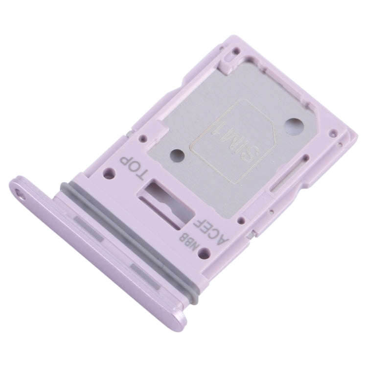 For Samsung Galaxy A35 SM-A356B Original SIM Card Tray + SIM / Micro SD Card Tray (Purple)