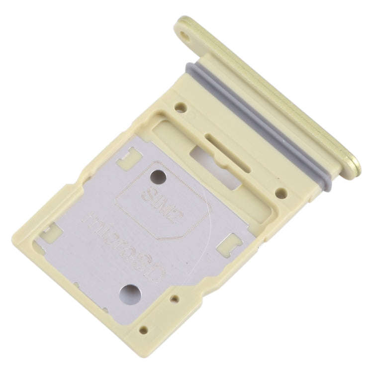 For Samsung Galaxy A35 SM-A356B Original SIM Card Tray + SIM / Micro SD Card Tray (Yellow)