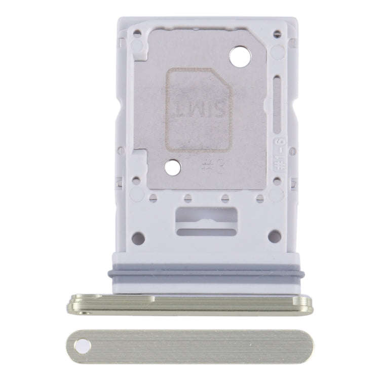 For Samsung Galaxy A55 SM-A556B Original SIM Card Tray + SIM / Micro SD Card Tray (Green)