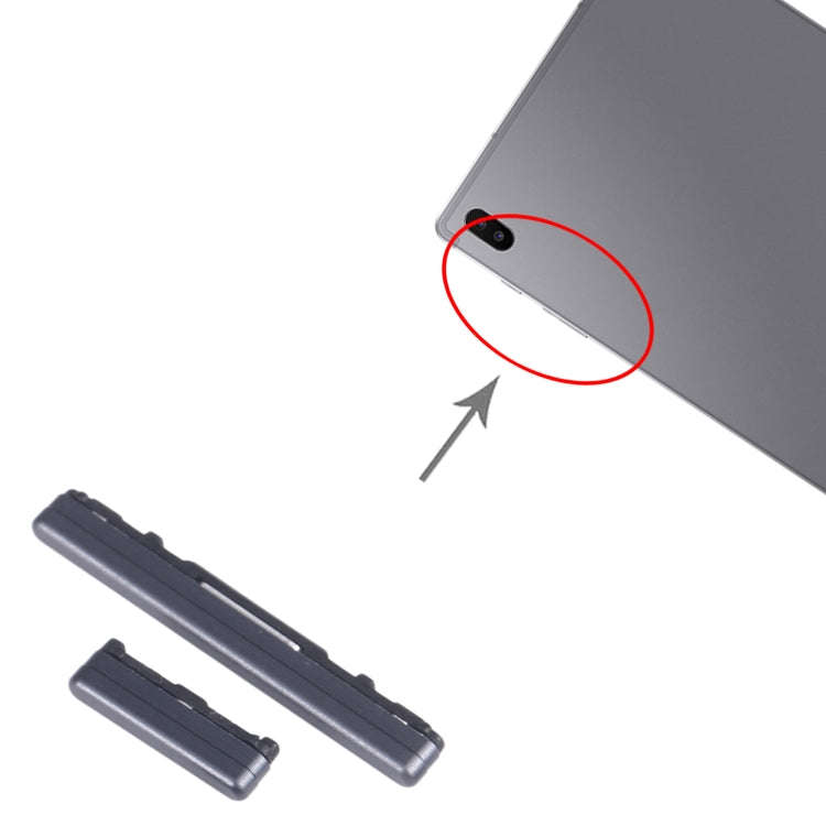 For Samsung Galaxy Tab S6 SM-T865 Original Power Button and Volume Control Button (Black)