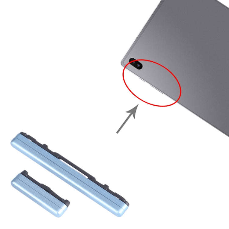 For Samsung Galaxy Tab S6 SM-T865 Original Power Button and Volume Control Button (Blue)