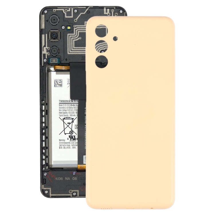 For Samsung Galaxy A13 5G SM-A136B Original Battery Back Cover(Orange)