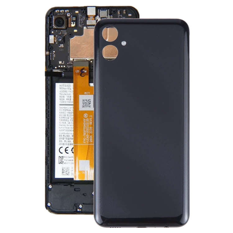 For Samsung Galaxy A04e SM-A042F Original Battery Back Cover(Black)