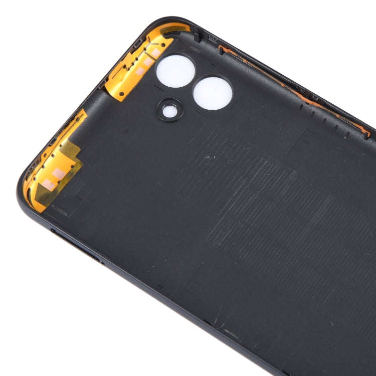 For Samsung Galaxy A04 SM-A045F Original Battery Back Cover(Black)