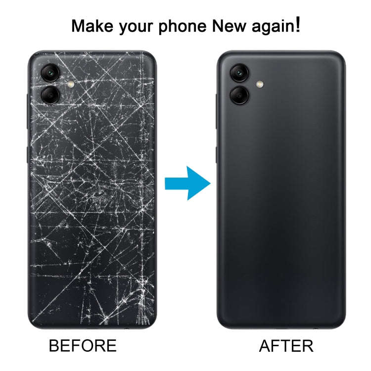 For Samsung Galaxy A04 SM-A045F Original Battery Back Cover(Black)