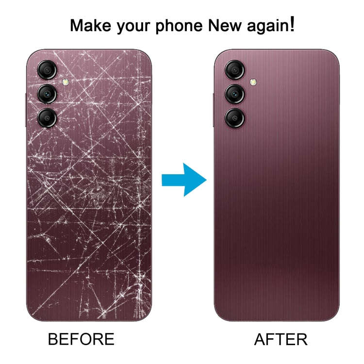 For Samsung Galaxy A14 SM-A145F Original Battery Back Cover(Dark Red)