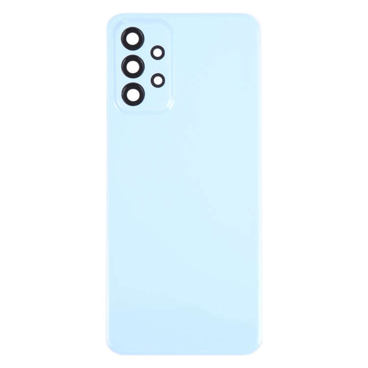 For Samsung Galaxy A23 4G SM-A235F Original Battery Back Cover with Camera Lens Cover(Blue)