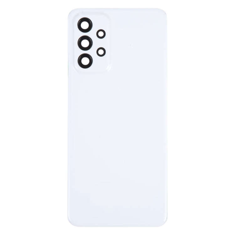 For Samsung Galaxy A23 4G SM-A235F Original Battery Back Cover with Camera Lens Cover(White)