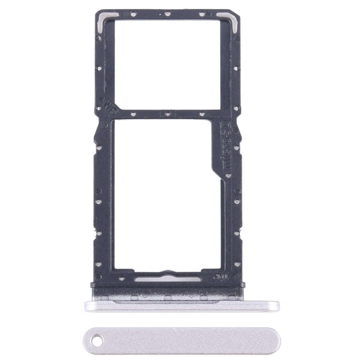 For Samsung Galaxy Tab A9 SM-X115 Original SIM + Micro SD Card Tray (Silver)