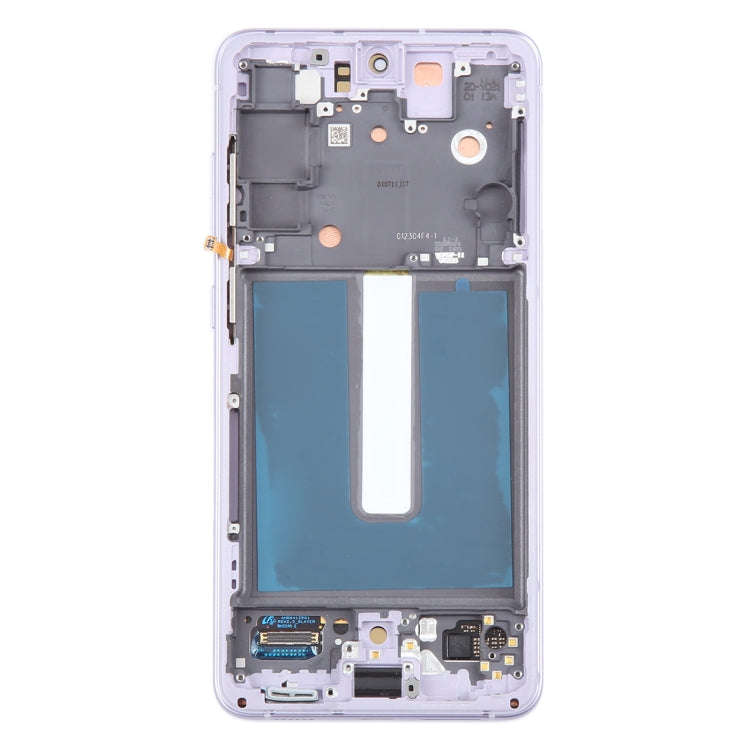 For Samsung Galaxy S21 FE 5G SM-G990B Original LCD Screen Digitizer Full Assembly with Frame (Pur...