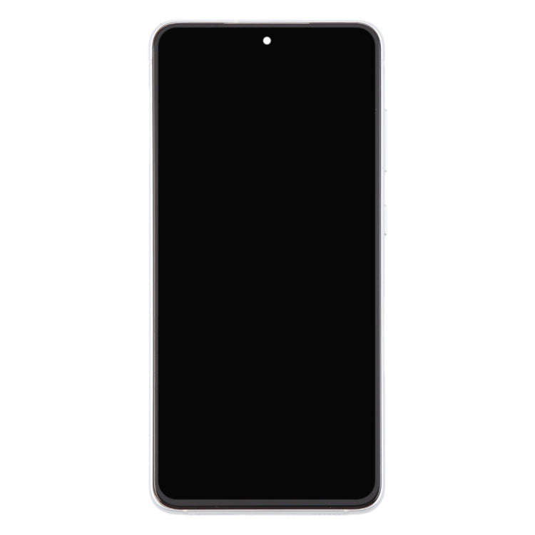 For Samsung Galaxy S21 FE 5G SM-G990B Original LCD Screen Digitizer Full Assembly with Frame (White)