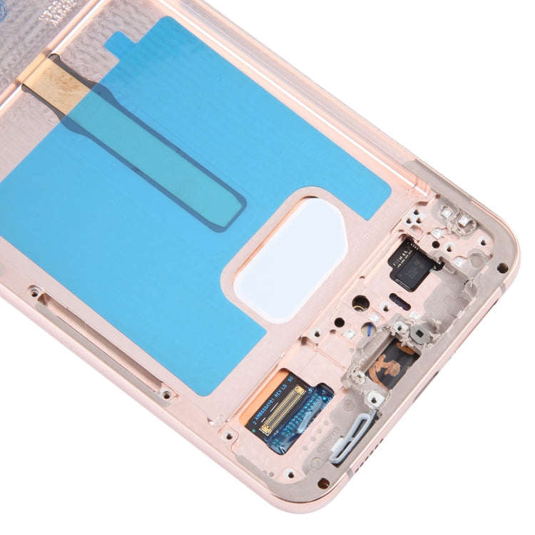 For Samsung Galaxy S22+ 5G SM-S906B Original LCD Screen Digitizer Full Assembly with Frame (Gold)