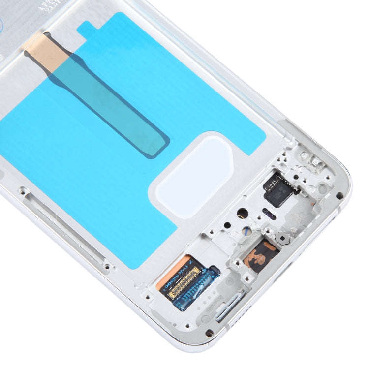 For Samsung Galaxy S22+ 5G SM-S906B Original LCD Screen Digitizer Full Assembly with Frame (White)