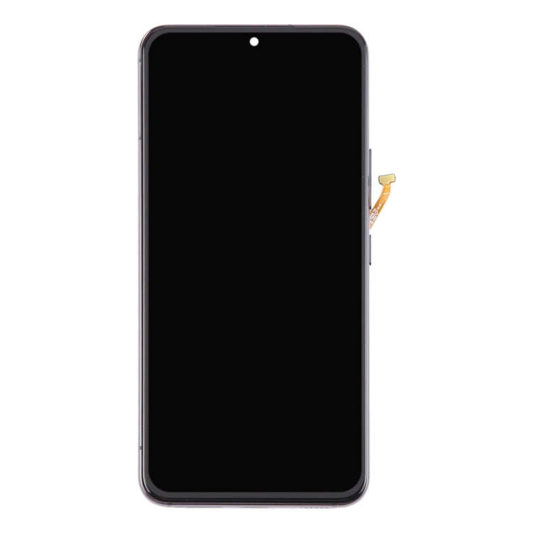 For Samsung Galaxy S22 5G SM-S901B Original LCD Screen Digitizer Full Assembly with Frame (Black)