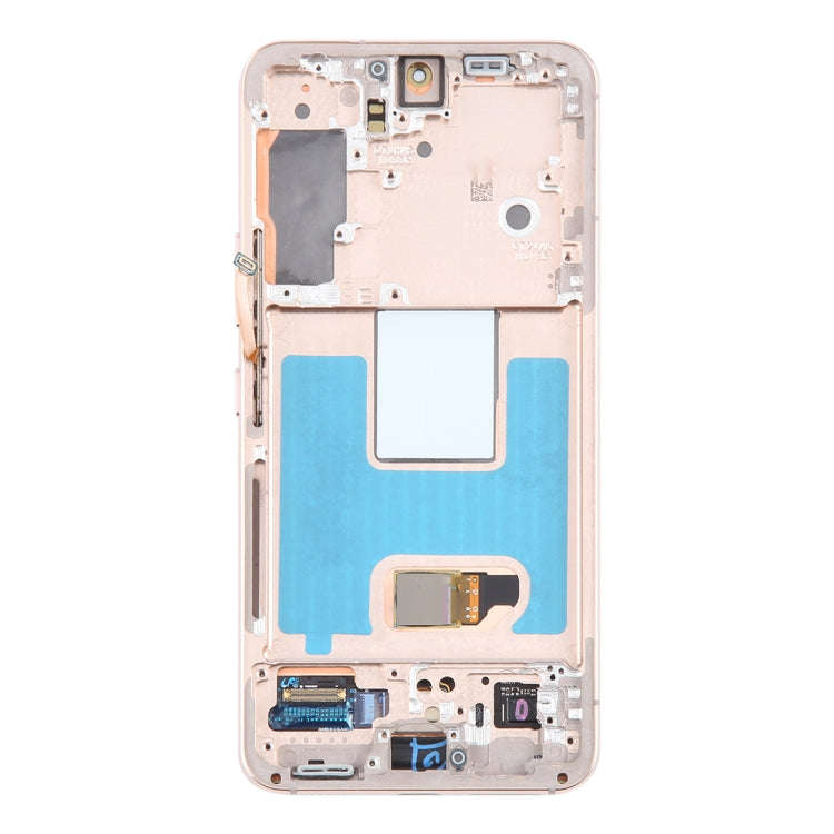 For Samsung Galaxy S22 5G SM-S901B Original LCD Screen Digitizer Full Assembly with Frame (Gold)