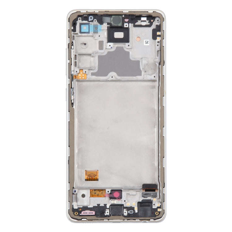 For Samsung Galaxy A72 4G SM-A725 6.43 inch OLED LCD Screen Digitizer Full Assembly with Frame (W...