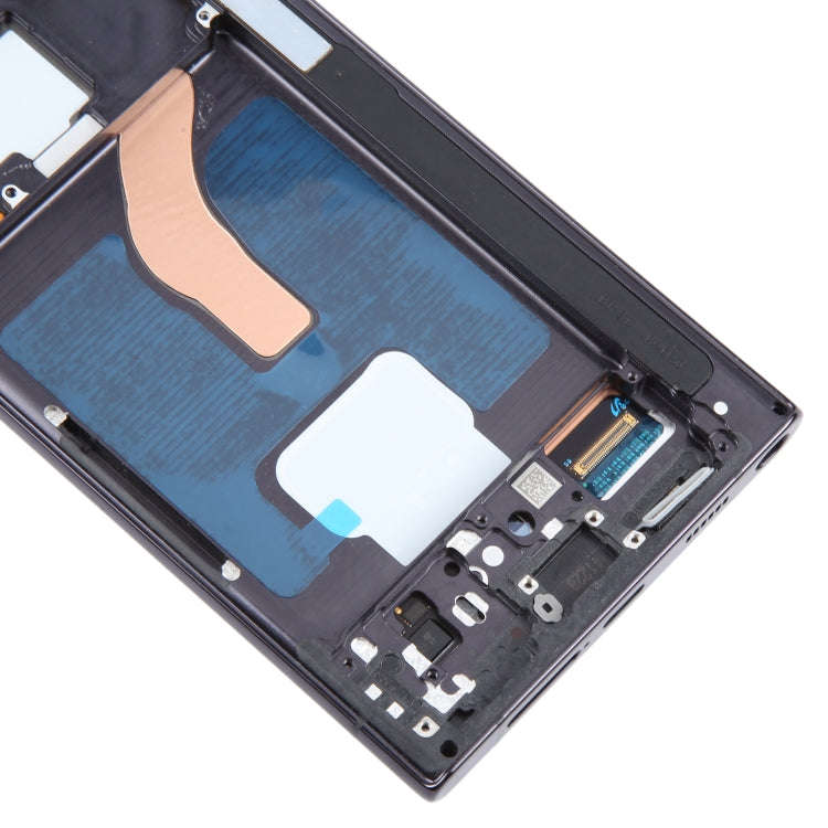 For Samsung Galaxy S22 Ultra 5G SM-S908B Original LCD Screen Digitizer Full Assembly with Frame (...