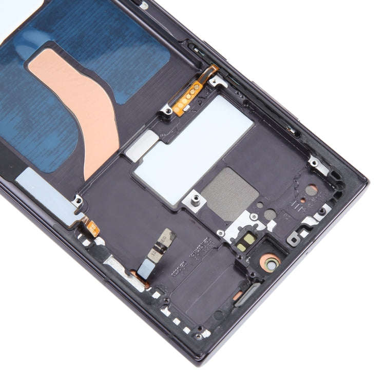 For Samsung Galaxy S22 Ultra 5G SM-S908B Original LCD Screen Digitizer Full Assembly with Frame (...