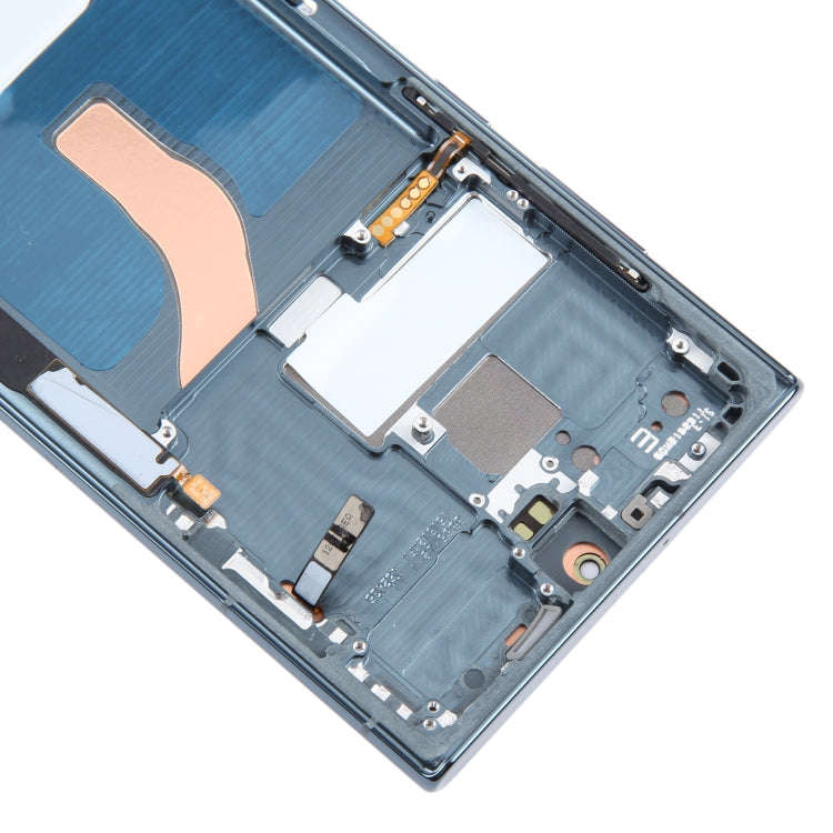 For Samsung Galaxy S22 Ultra 5G SM-S908B Original LCD Screen Digitizer Full Assembly with Frame (...