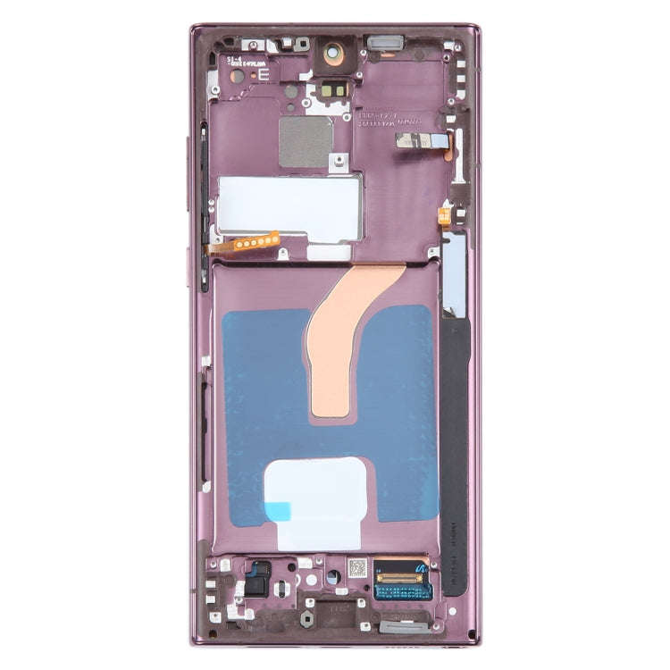 For Samsung Galaxy S22 Ultra 5G SM-S908B Original LCD Screen Digitizer Full Assembly with Frame (...