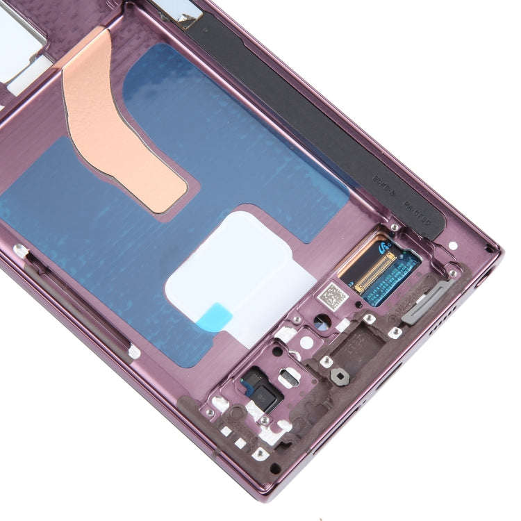 For Samsung Galaxy S22 Ultra 5G SM-S908B Original LCD Screen Digitizer Full Assembly with Frame (...