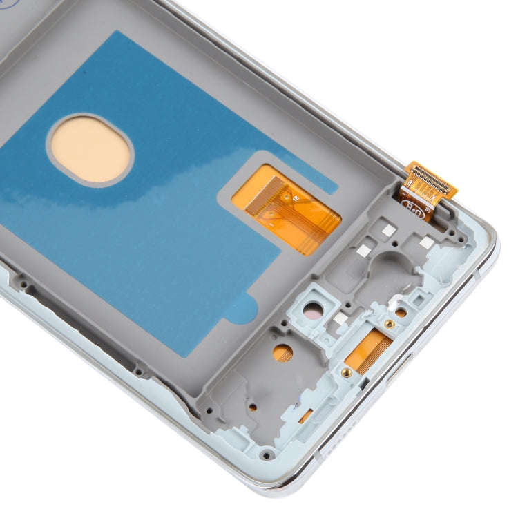 For Samsung Galaxy S20 FE SM-G780F 6.43 inch OLED LCD Screen Digitizer Full Assembly with Frame (...