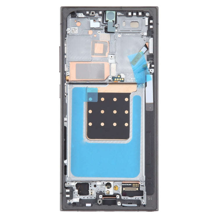 For Samsung Galaxy S24 Ultra SM-S928B 6.78 inch OLED LCD Screen Digitizer Full Assembly with Fram...