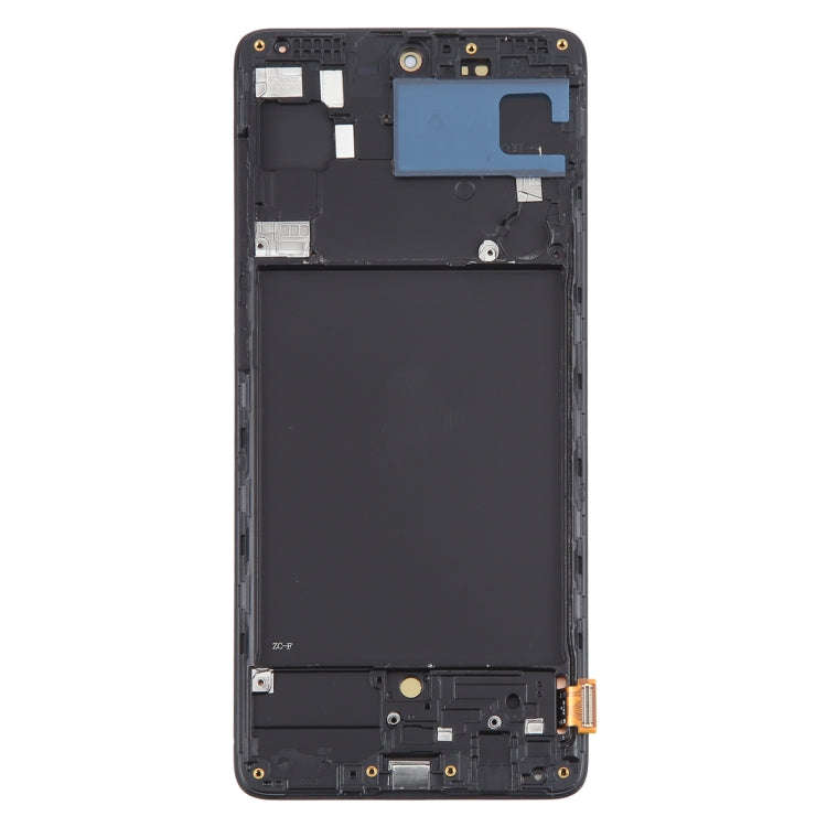 For Samsung Galaxy A71 4G SM-A715F 6.43 inch OLED LCD Screen Digitizer Full Assembly with Frame (...