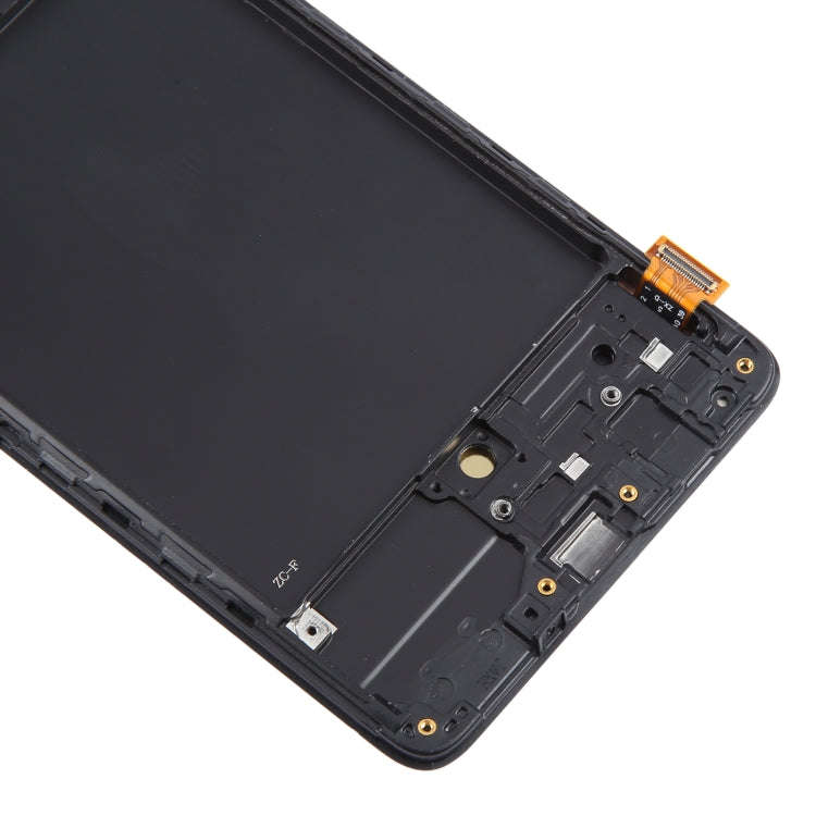 For Samsung Galaxy A71 4G SM-A715F 6.43 inch OLED LCD Screen Digitizer Full Assembly with Frame (...