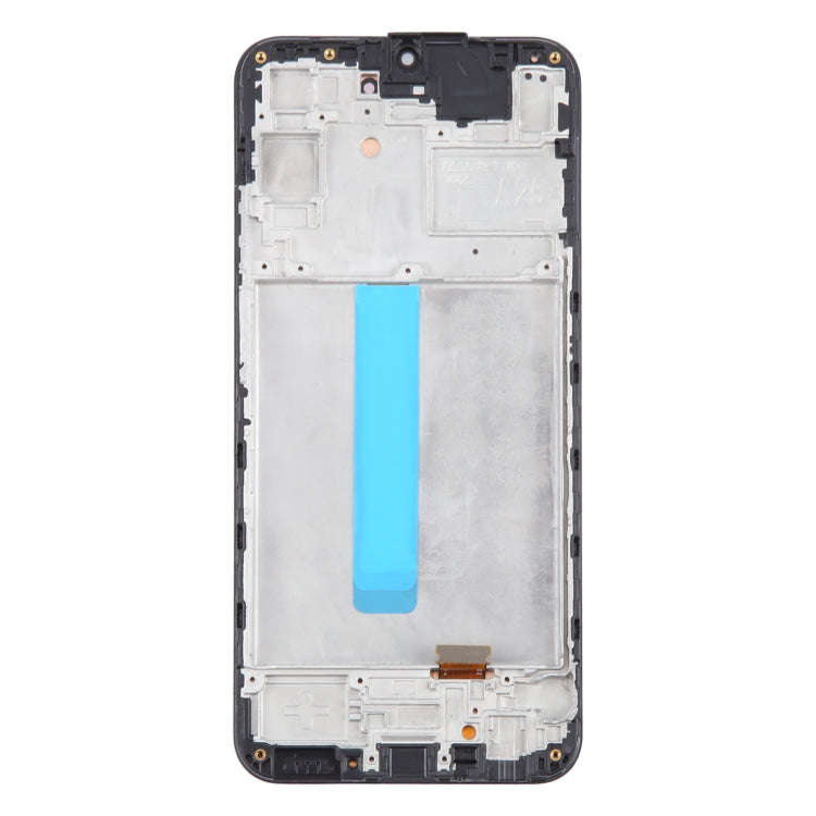 For Samsung Galaxy A25 SM-A256B 6.43 inch OLED LCD Screen Digitizer Full Assembly with Frame (Black)