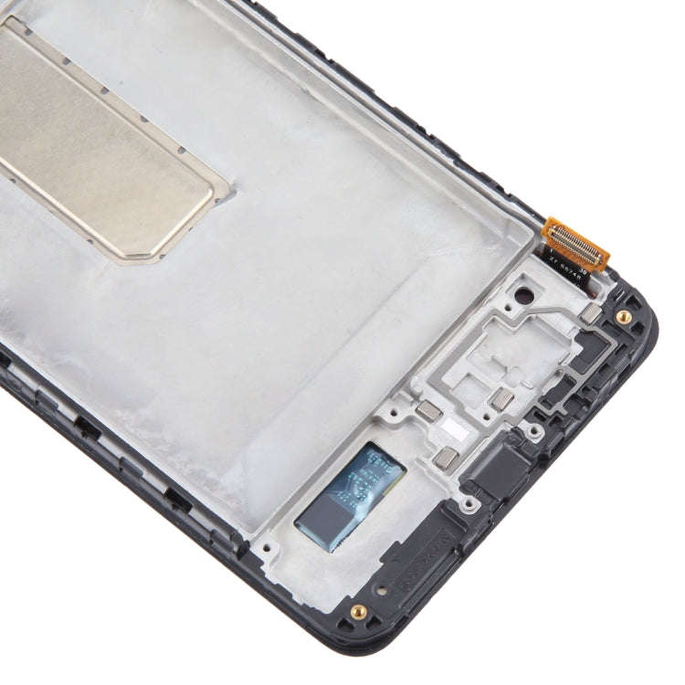 For Samsung Galaxy M54 SM-M546B OLED LCD Screen Digitizer Full Assembly with Frame (Black)