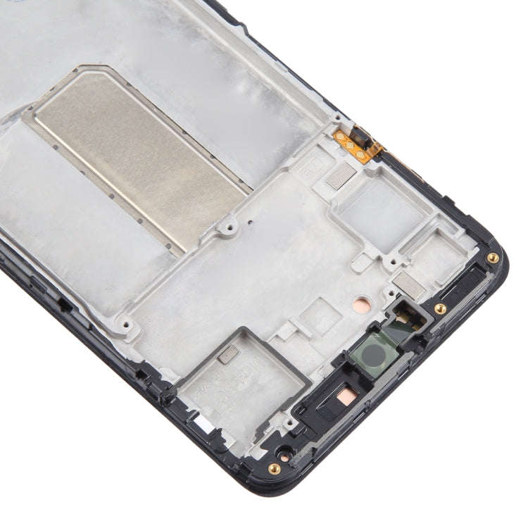 For Samsung Galaxy M54 SM-M546B OLED LCD Screen Digitizer Full Assembly with Frame (Black)