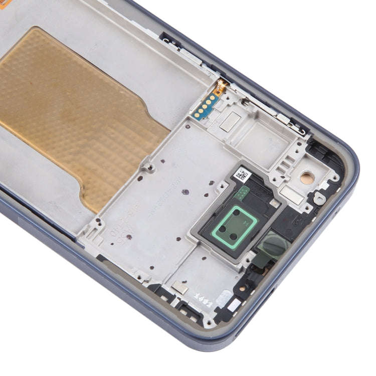 For Samsung Galaxy A35 SM-A356B 6.43 inch OLED LCD Screen Digitizer Full Assembly with Frame(Dark...