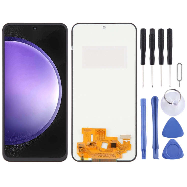 For Samsung Galaxy S23 FE SM-S711B TFT LCD Screen Digitizer Full Assembly, Not Supporting Fingerp...