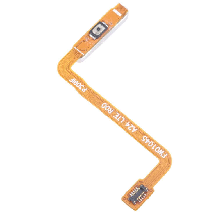 For Samsung Galaxy A24 4G SM-A245F OEM Power Button Flex Cable (Silver)